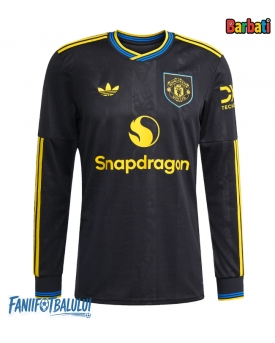 Manchester United Tricou Fotbal Replică 2025-26 Barbati Treilea Mâneci Lungi
